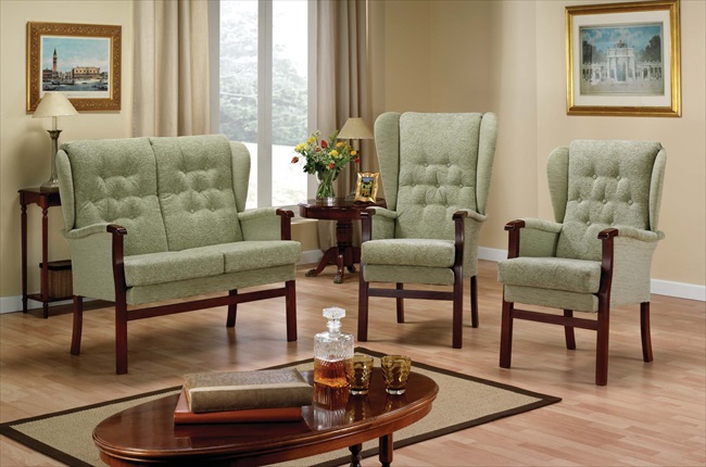 Lancaster Fireside Chair - Click Image to Close
