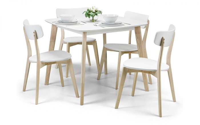 Casa Dining Set With 4 Chairs