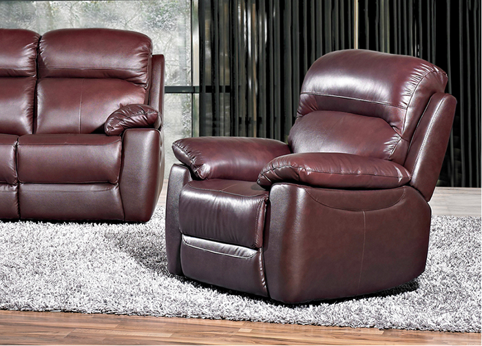 Aston Leather Armchair - Click Image to Close