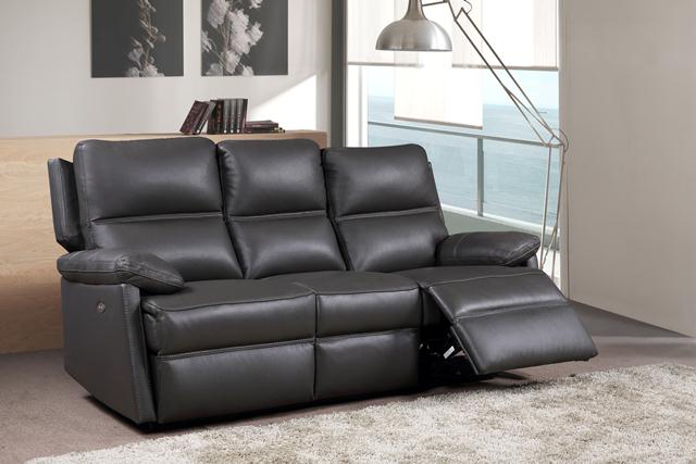 Bailey Leather 3+1+1 Suite - Click Image to Close