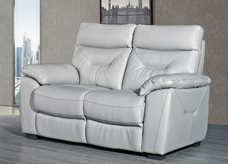 Como Leather 2 Seater Sofa