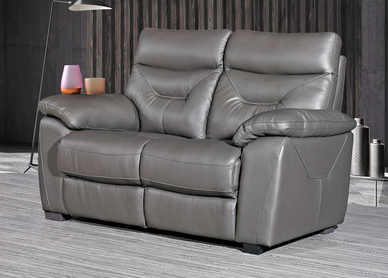 Como Leather 2 Seater Sofa - Click Image to Close