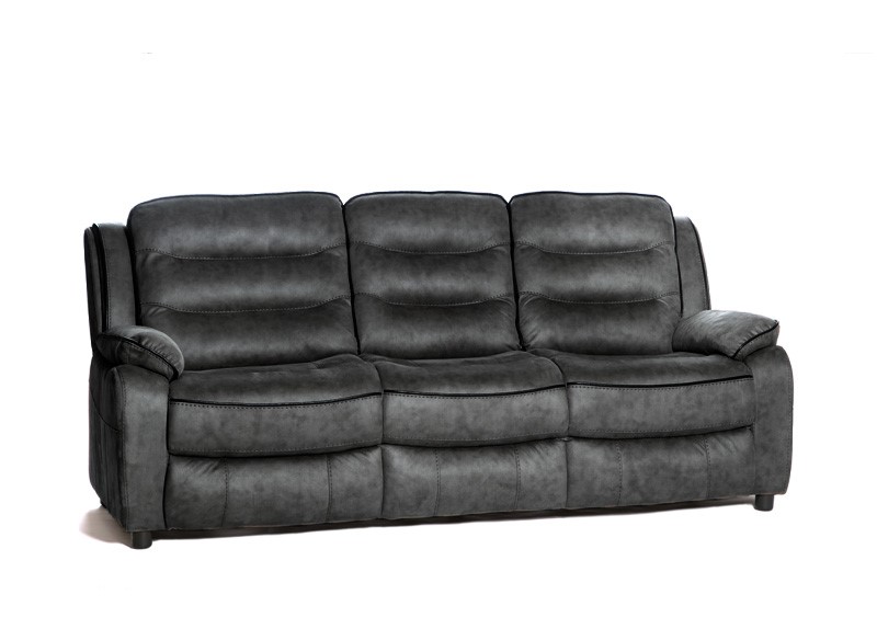 Dakota Leather 3 Seater Sofa - Click Image to Close