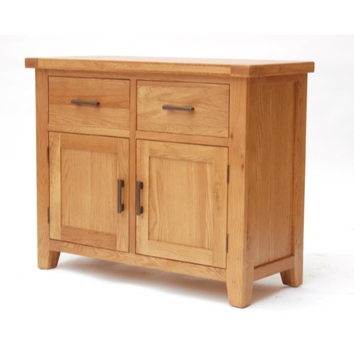Hampshire Range Solid Oak Small Sideboard - Click Image to Close