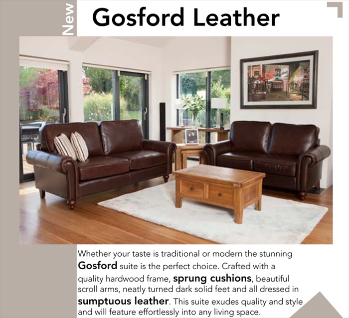 Gosford Leather Traditional Range from
