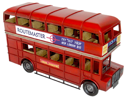 Red Double Decker Bus - Click Image to Close
