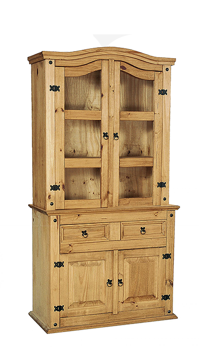 Corona Sideboard and 2 Door Hutch