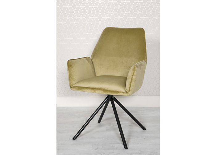 Uno Dining Chair Velvet - Click Image to Close