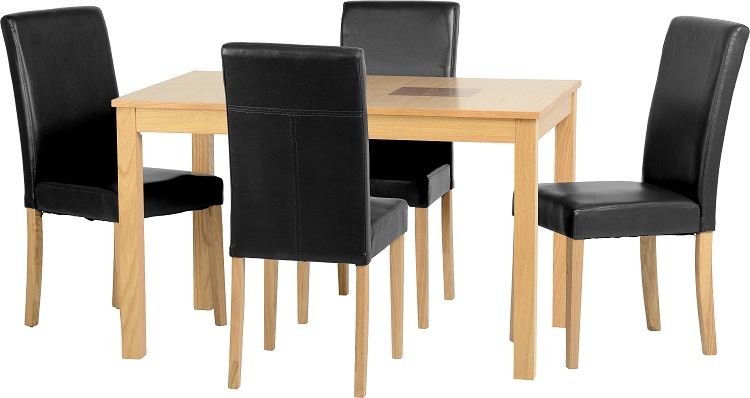 Wexford 47" Dining Set (4 Chairs) - Click Image to Close