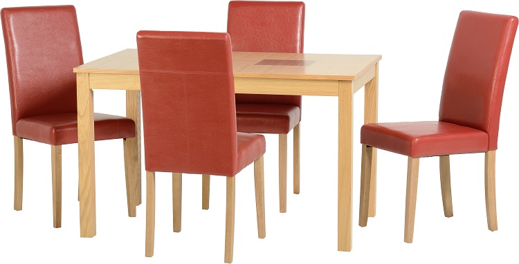 Wexford 47" Dining Set (4 Chairs) - Click Image to Close
