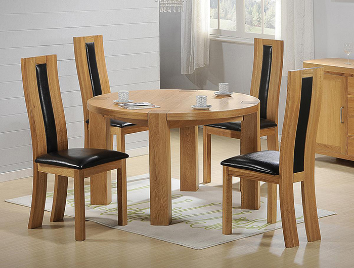 Zeus Round Dining Table - Click Image to Close