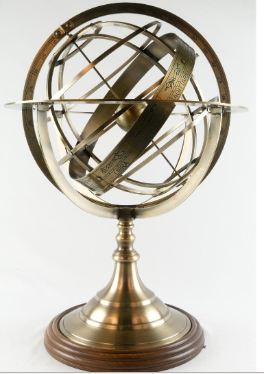 Armillary Brass Globe Large (40cm)