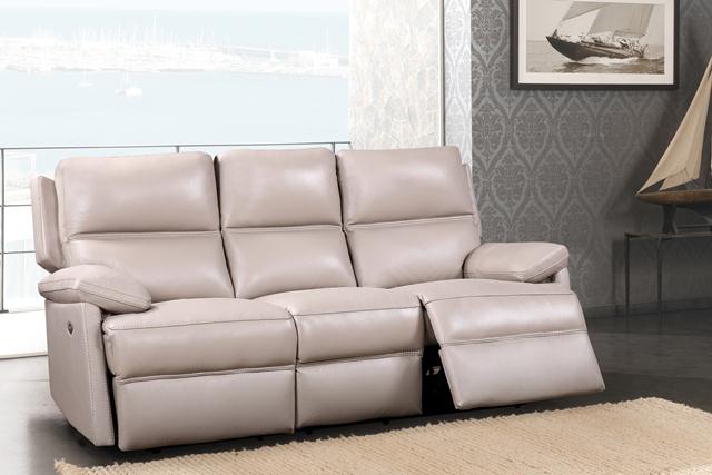 Bailey Leather 3 Seater Sofa
