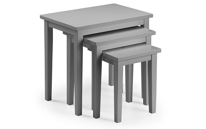 Cleo Nest of Tables In Lunar Grey