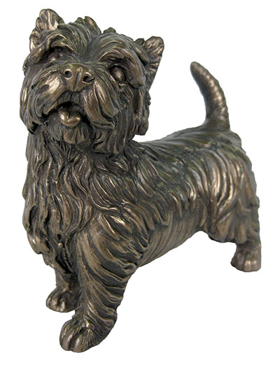 West Highland Terrier Dog Bronze Finish