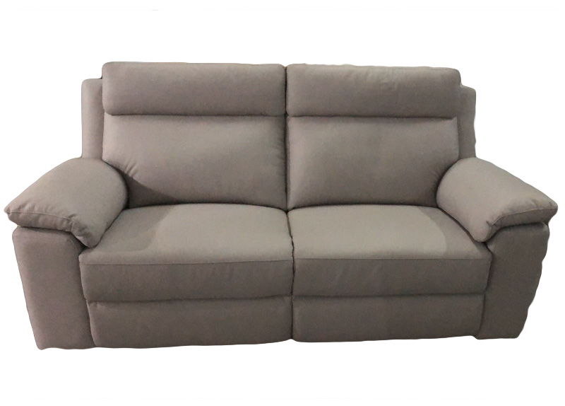 Enzo Leather 2 Seater Sofa - Click Image to Close