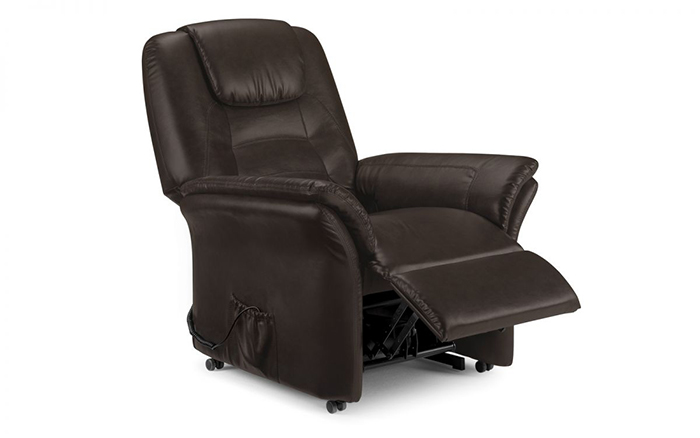 Riva Rise & Recline Chair Brown