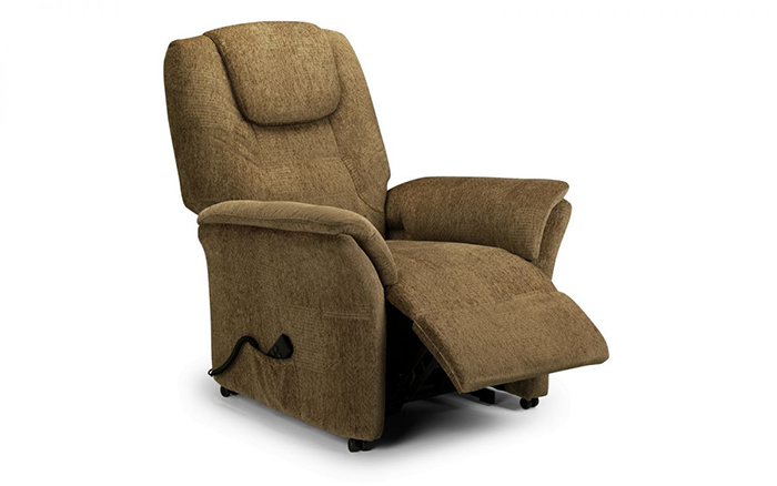 Riva Rise & Recline Chair Cappuccino Chenille