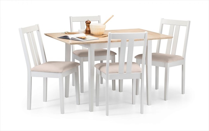 Rufford Dining Set 2-Tone (4 Chairs) - Click Image to Close
