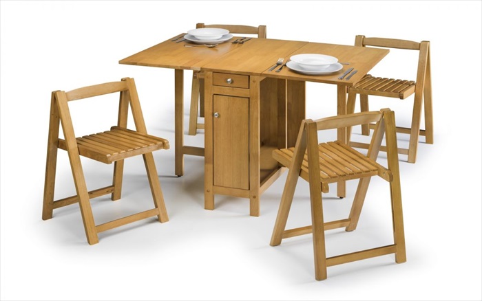 Savoy Dining Set Light Oak Finish