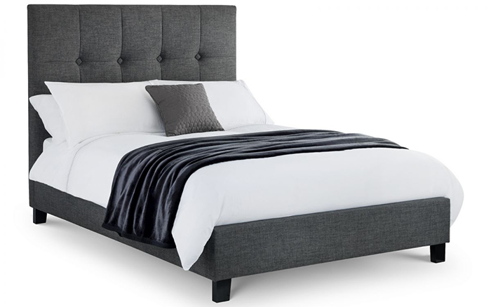 Sorrento High Headboard Bed Double - Click Image to Close