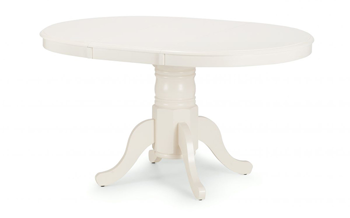 Stamford Round to Oval Extending Dining Table - Click Image to Close