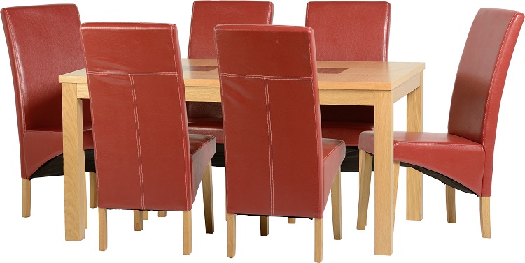 Wexford 59" Dining with G1 Chairs (6 Chairs)